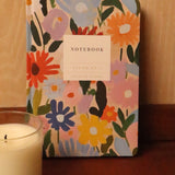 Abstract Floral Notebook