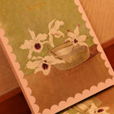 Pink Orchid Small Notebook