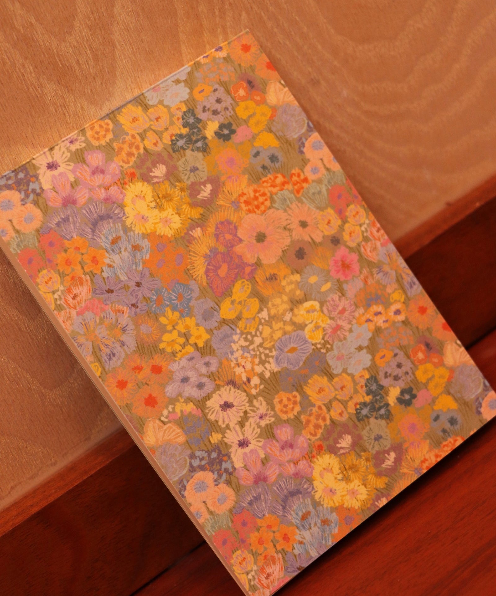 Pasteal Floral Memo Pad