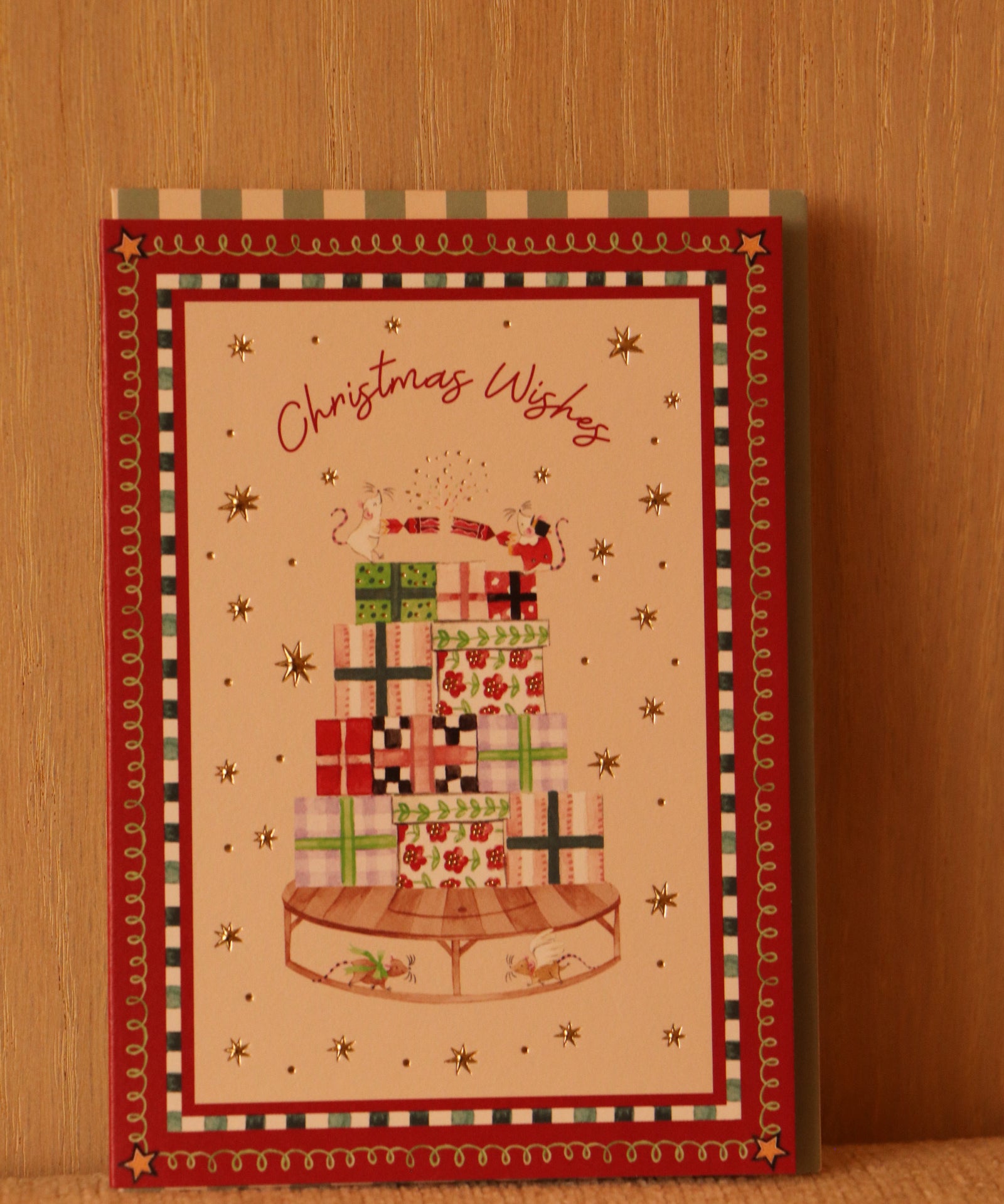 Nutecracker Mice Christmas Card