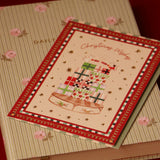 Nutecracker Mice Christmas Card